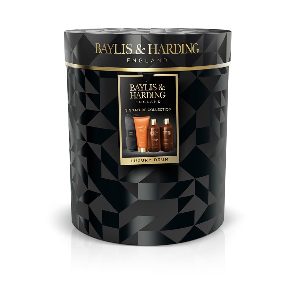 Baylis & Harding Black Pepper & Ginseng Drum Set