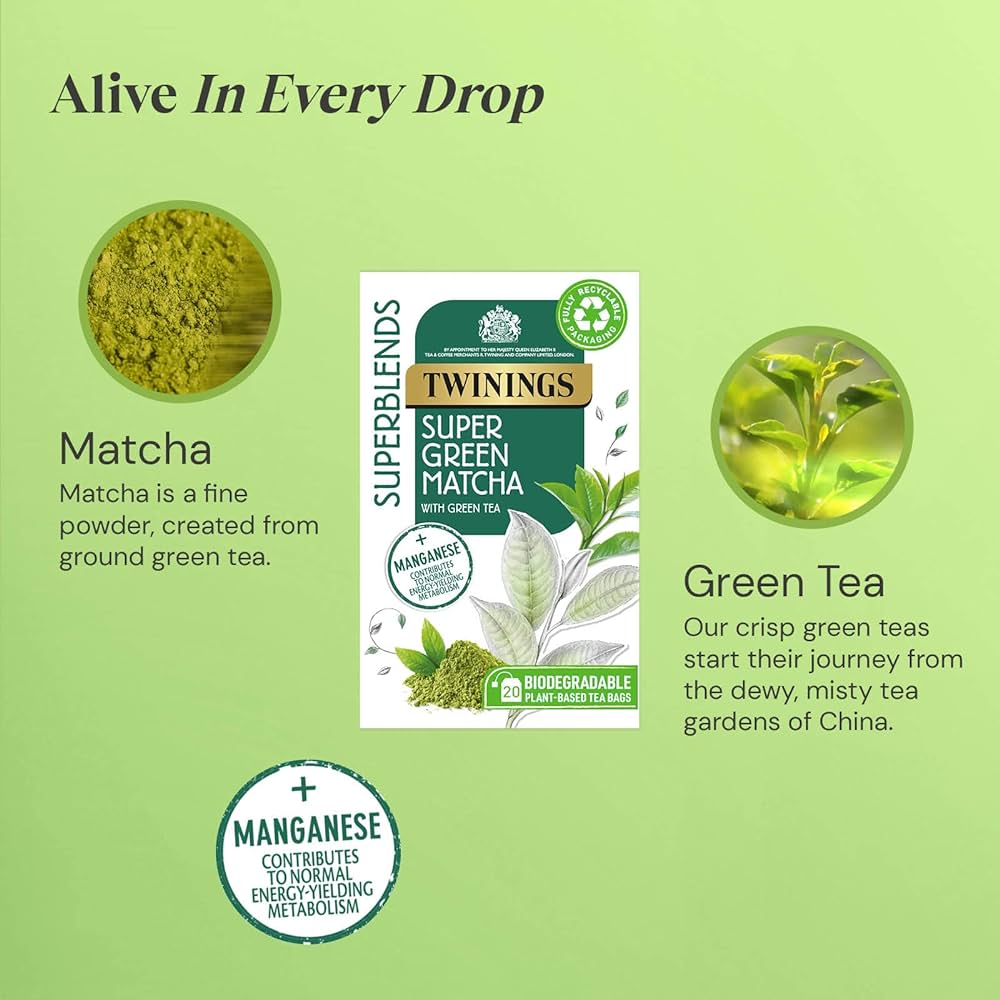 Twinings Superblends Super Green Matcha