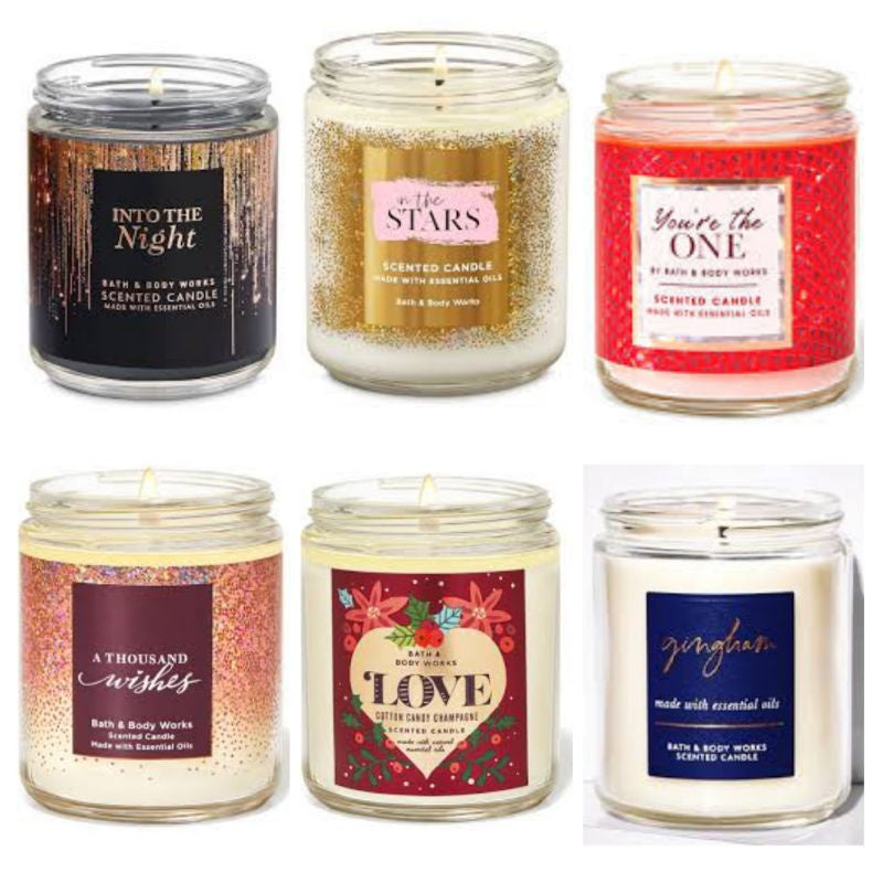 Bath & Body Works Scented Candles