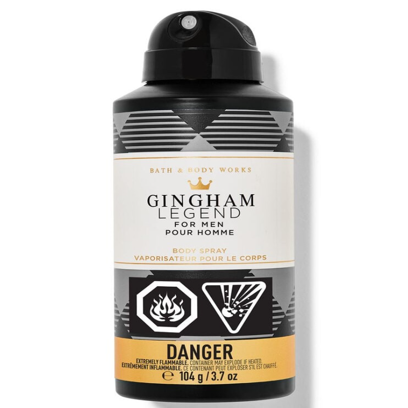 Bath & Body Works Gingham Legend Body Spray