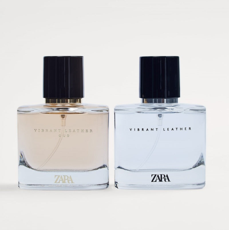 Zara Vibrant Leather & Leather Oud Duo Set