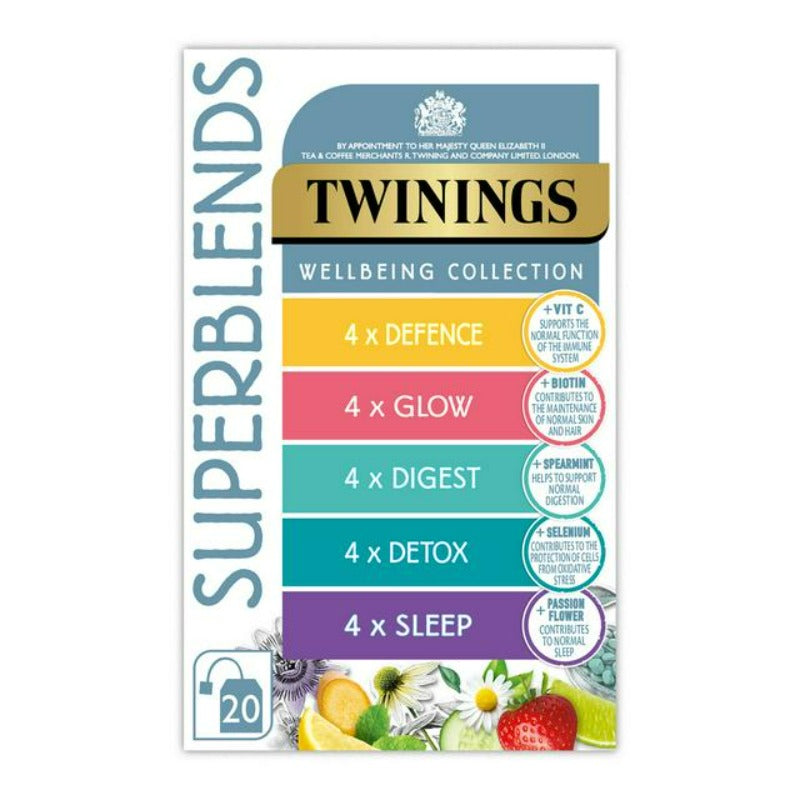 Twinings Superblends Wellbeing Collection