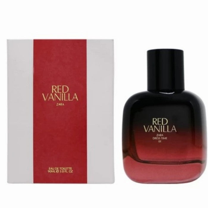 Zara perfume store red vanilla