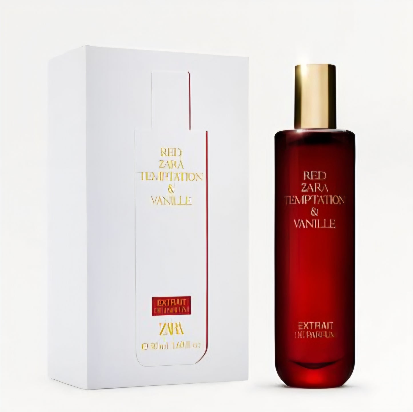 Zara Red Temptation & Vanille