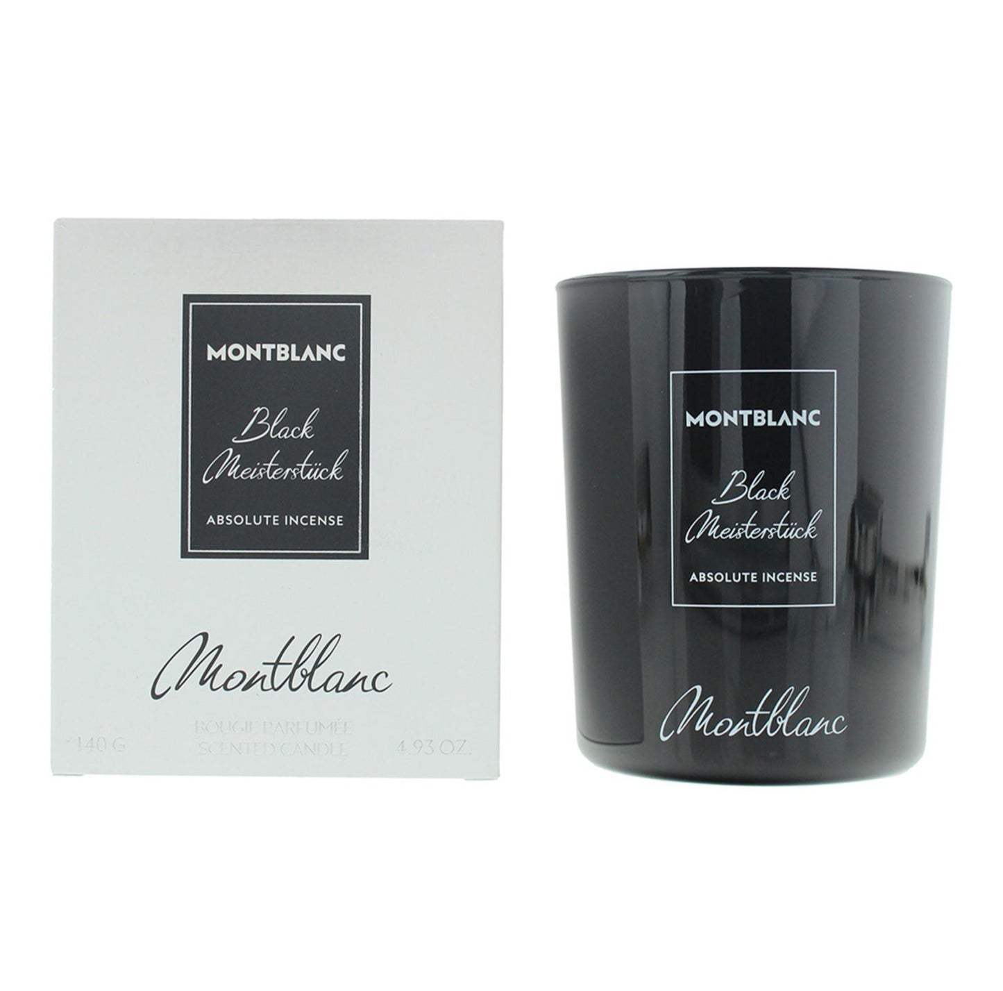 Mont Blanc Black Meisterstruck Candle