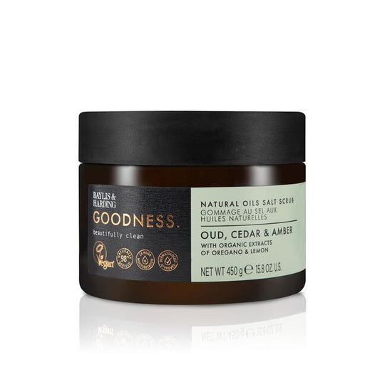 Baylis & Harding Oud, Cedar & Amber Scrub