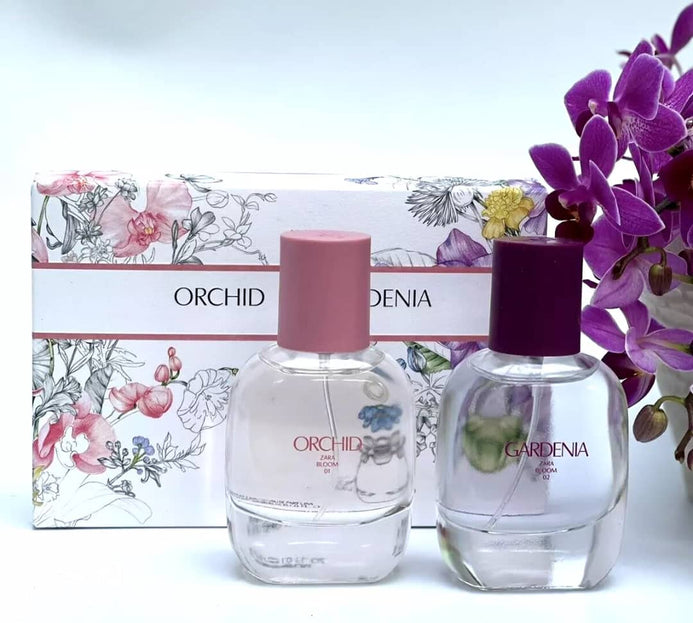 Zara Gardenia & Orchid Duo Set