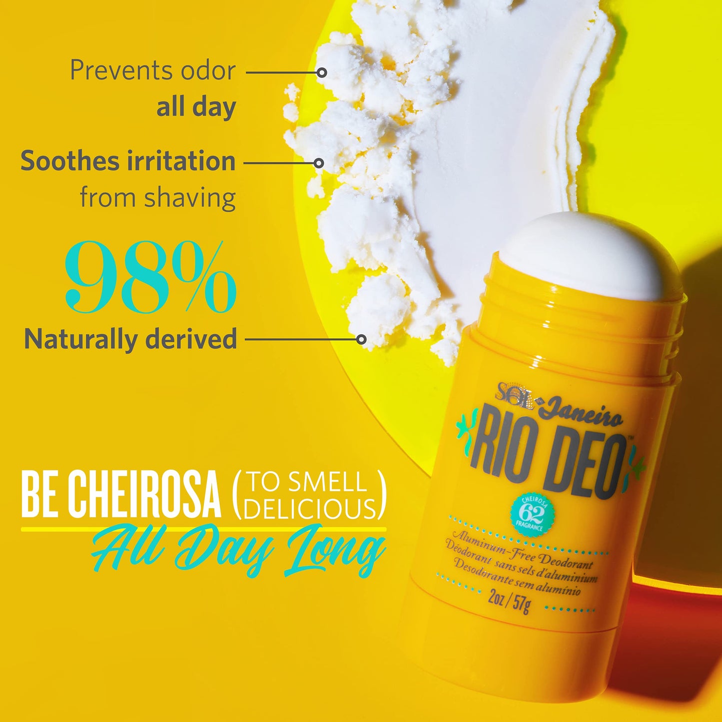 Sol De Janeiro Cheirosa 62 Deodorant Stick